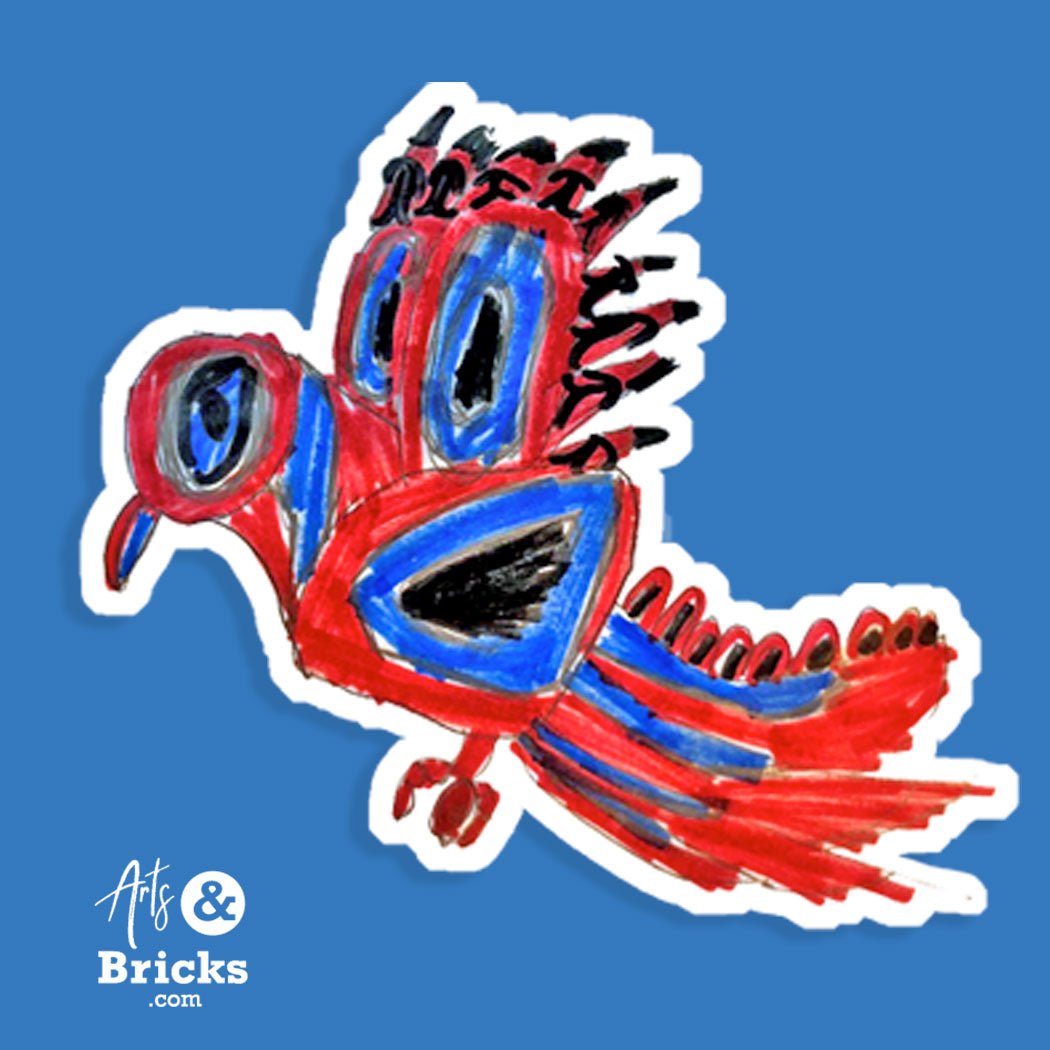 Design Your Own Decal is a Personalized Colorful Sticker (creative bundles, personalized, personalized wall decals) from the Arts and Bricks brand by Barkhurst Creative